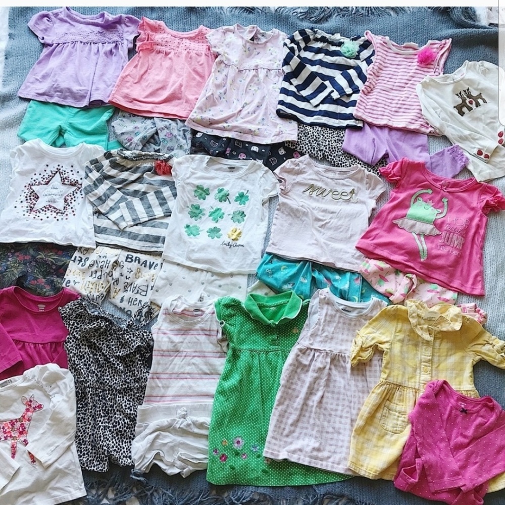 Baby girl clothes lot 18-25 months and 2t